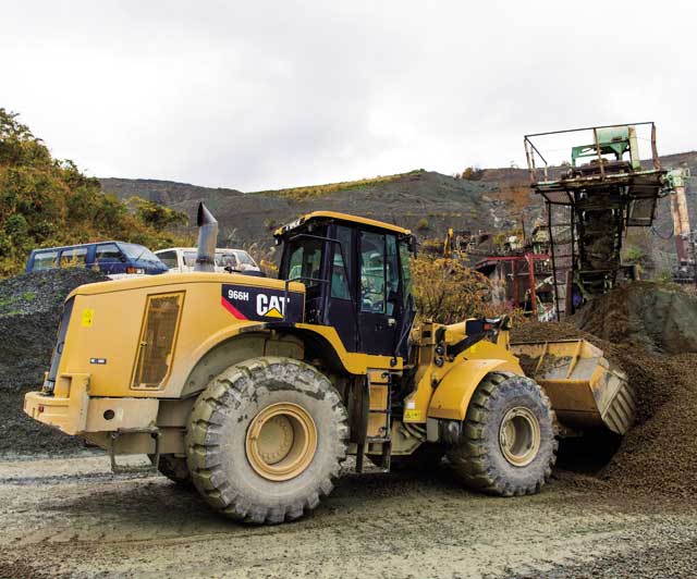 当社の建設機械はほとんどCAT製品