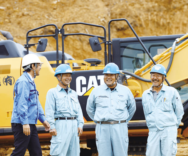 CATのセールスやメカニックとの関係も良好