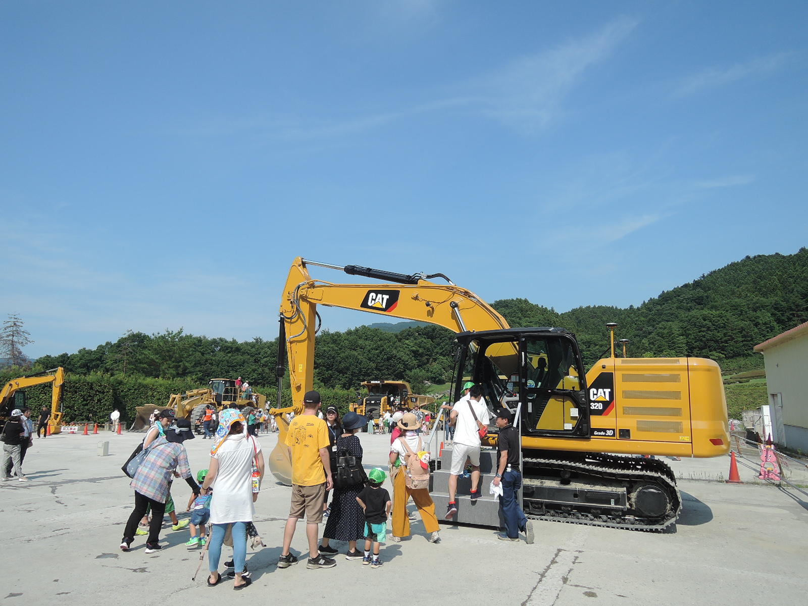 夏休みちびっこ建機フェア